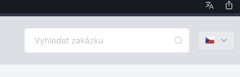 Univerzální vyhledávání v systému Returns